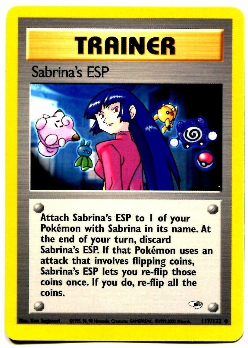 Sabrina's ESP (117/132) [Gym Heroes Unlimited] | Tabernacle Games