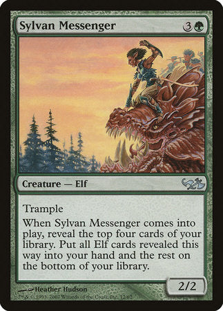 Sylvan Messenger [Duel Decks: Elves vs. Goblins] | Tabernacle Games