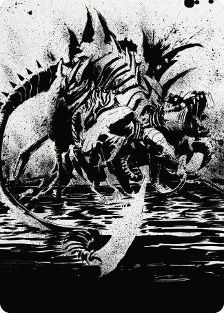 Karumonix, the Rat King Art Card [Phyrexia: All Will Be One Art Series] | Tabernacle Games