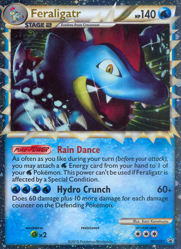 Feraligatr (HGSS07) [HeartGold & SoulSilver: Black Star Promos] | Tabernacle Games