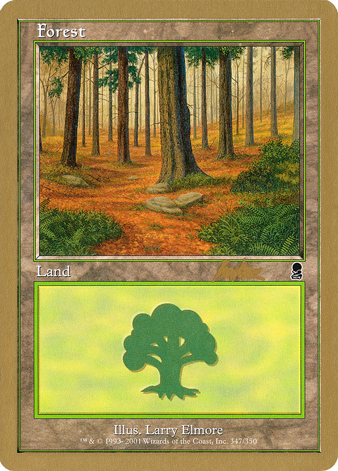Forest (bk347) (Brian Kibler) [World Championship Decks 2002] | Tabernacle Games