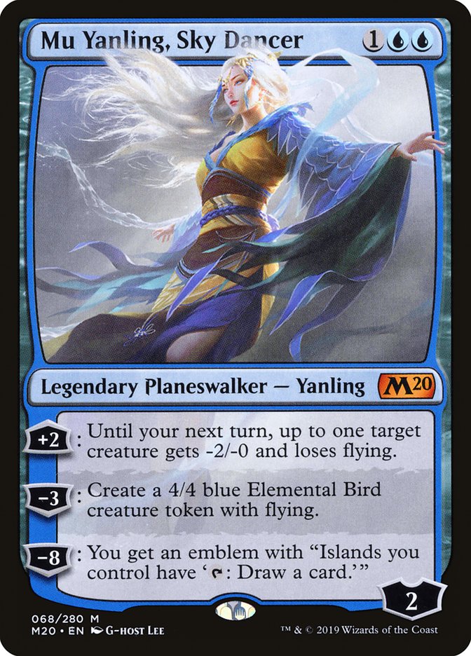 Mu Yanling, Sky Dancer [Core Set 2020] | Tabernacle Games