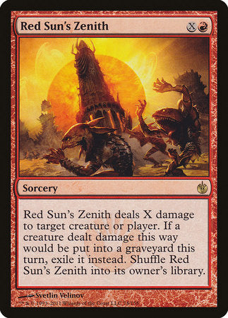 Red Sun's Zenith [Mirrodin Besieged] | Tabernacle Games