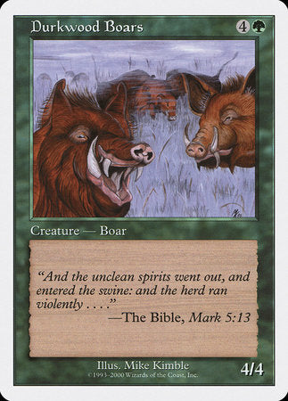 Durkwood Boars [Starter 2000] | Tabernacle Games