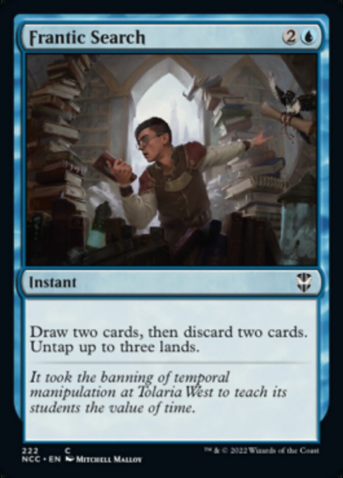 Frantic Search [Streets of New Capenna Commander] | Tabernacle Games