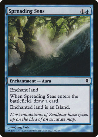 Spreading Seas [Zendikar] | Tabernacle Games