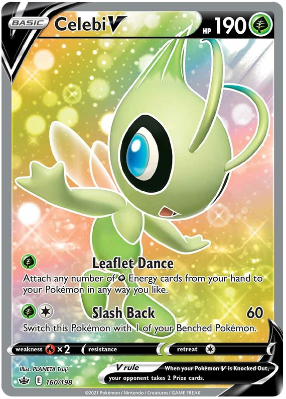 Celebi V (160/198) [Sword & Shield: Chilling Reign] | Tabernacle Games