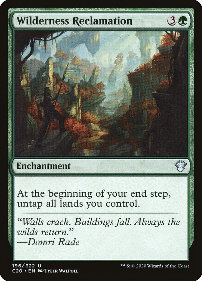 Wilderness Reclamation [Commander 2020] | Tabernacle Games