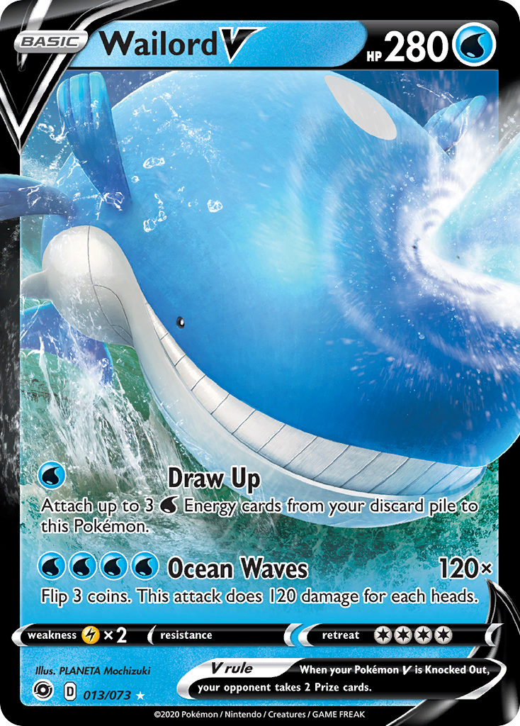 Wailord V (013/073) [Sword & Shield: Champion's Path] | Tabernacle Games