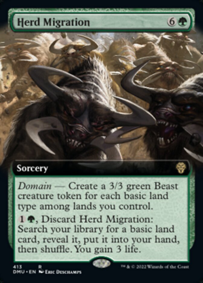 Herd Migration (Extended Art) [Dominaria United] | Tabernacle Games