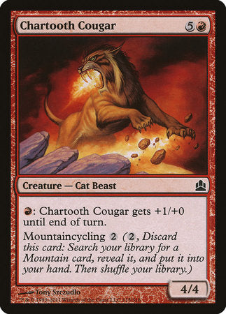 Chartooth Cougar [Commander 2011] | Tabernacle Games