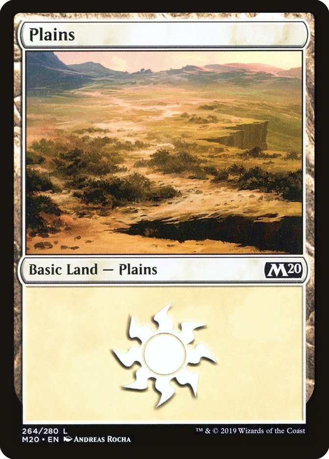 Plains (#264) [Core Set 2020] | Tabernacle Games