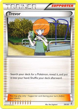 Trevor (20/30) [XY: Trainer Kit 1 - Bisharp] | Tabernacle Games