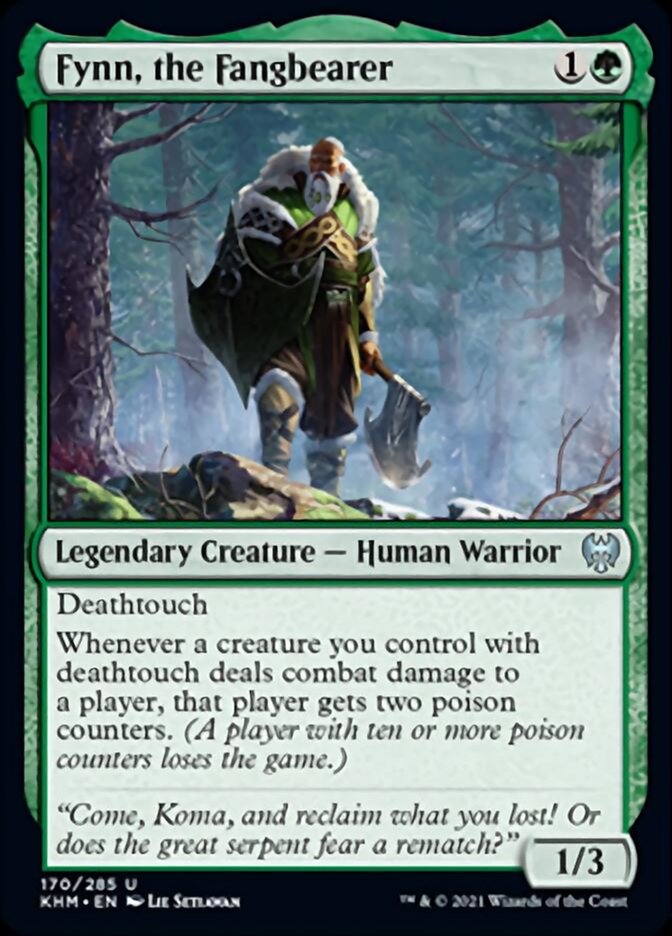 Fynn, the Fangbearer [Kaldheim] | Tabernacle Games