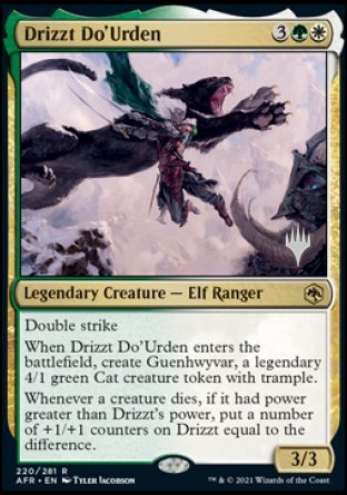Drizzt Do'Urden (Promo Pack) [Dungeons & Dragons: Adventures in the Forgotten Realms Promos] | Tabernacle Games