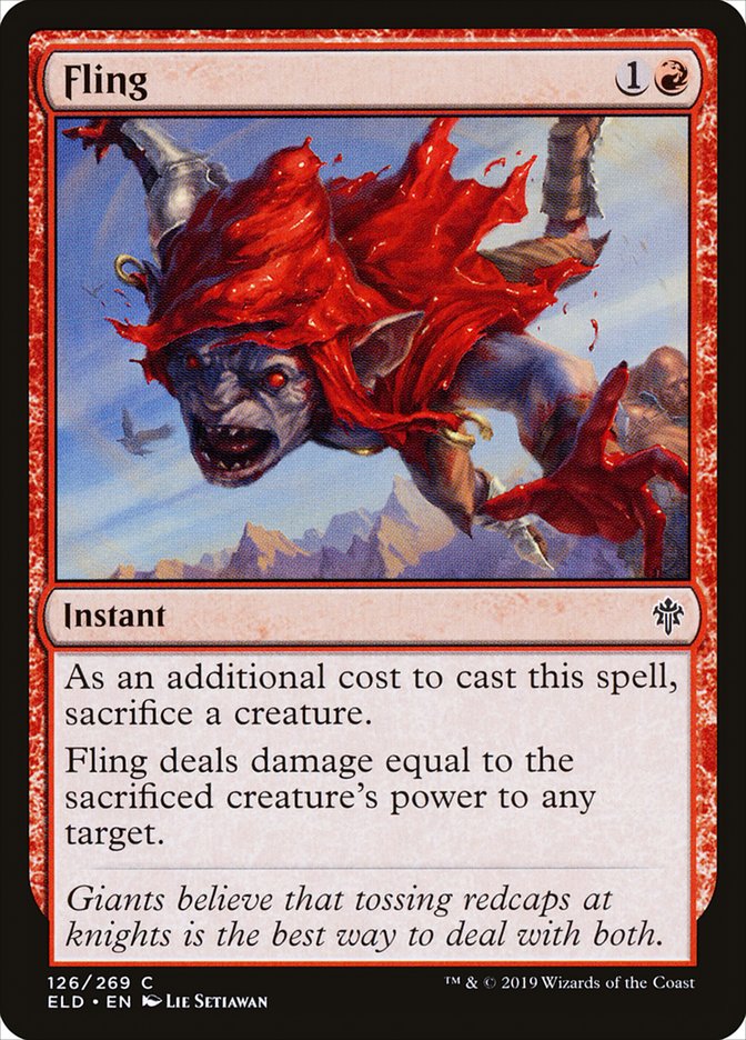 Fling [Throne of Eldraine] | Tabernacle Games