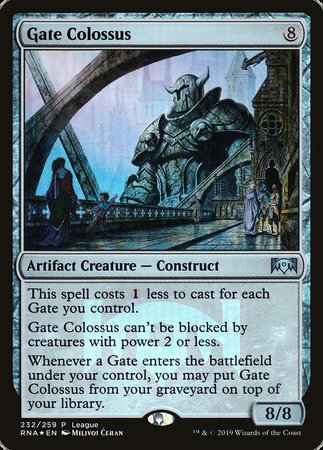 Gate Colossus [Ravnica Allegiance Promos] | Tabernacle Games