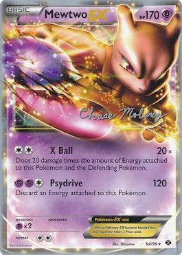 Mewtwo EX (54/99) (Eeltwo - Chase Moloney) [World Championships 2012] | Tabernacle Games