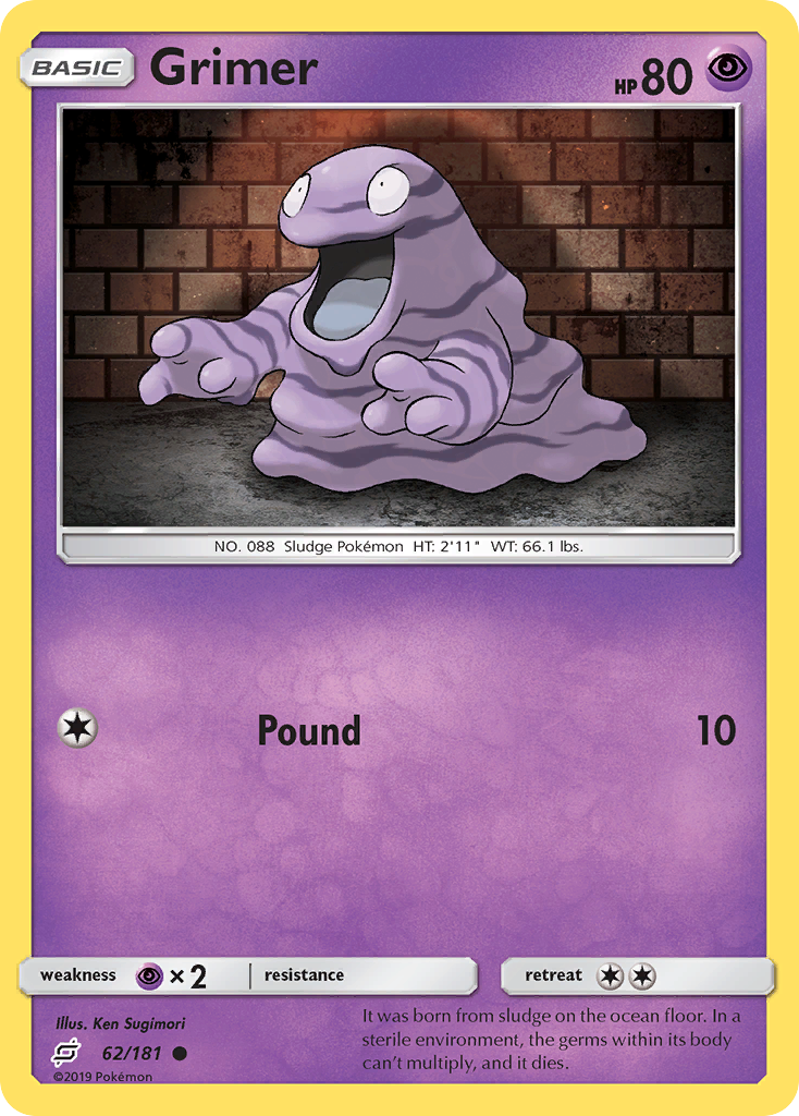 Grimer (62/181) [Sun & Moon: Team Up] | Tabernacle Games