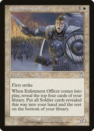 Enlistment Officer [Apocalypse] | Tabernacle Games