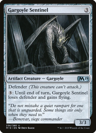 Gargoyle Sentinel [Core Set 2019] | Tabernacle Games