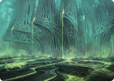 Swamp Art Card [Phyrexia: All Will Be One Art Series] | Tabernacle Games