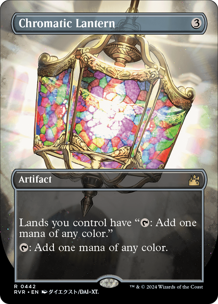 Chromatic Lantern (Anime Borderless) [Ravnica Remastered] | Tabernacle Games