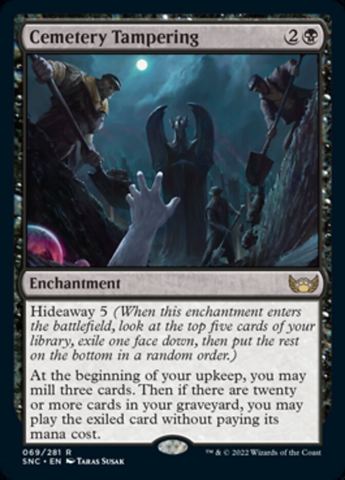 Cemetery Tampering [Streets of New Capenna] | Tabernacle Games