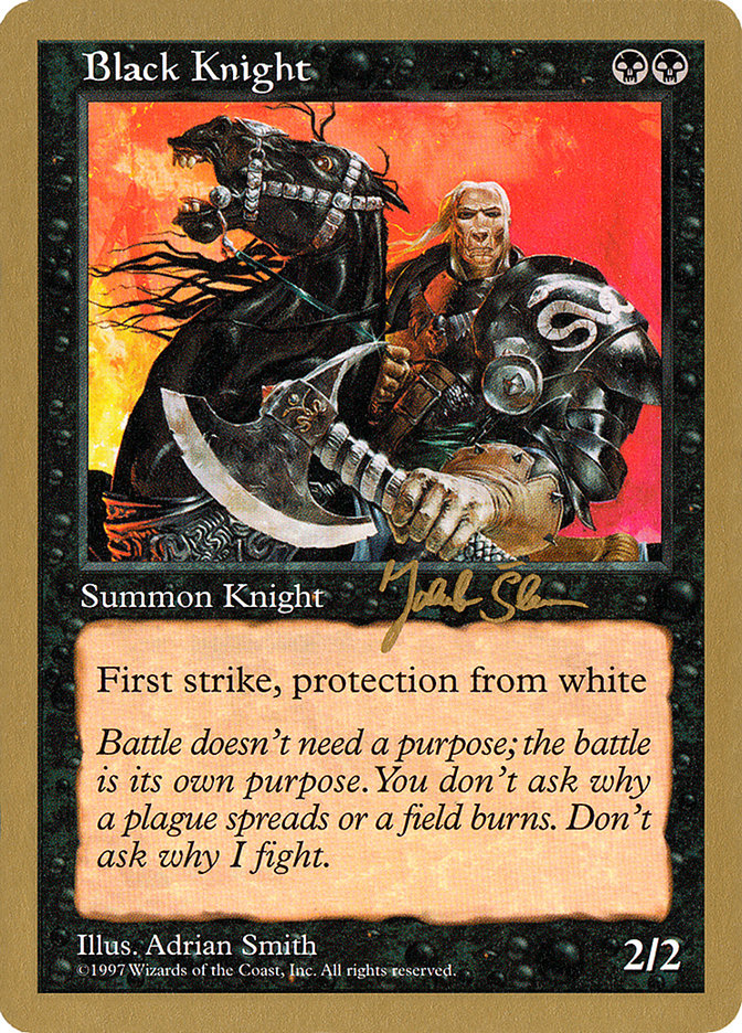 Black Knight (Jakub Slemr) [World Championship Decks 1997] | Tabernacle Games