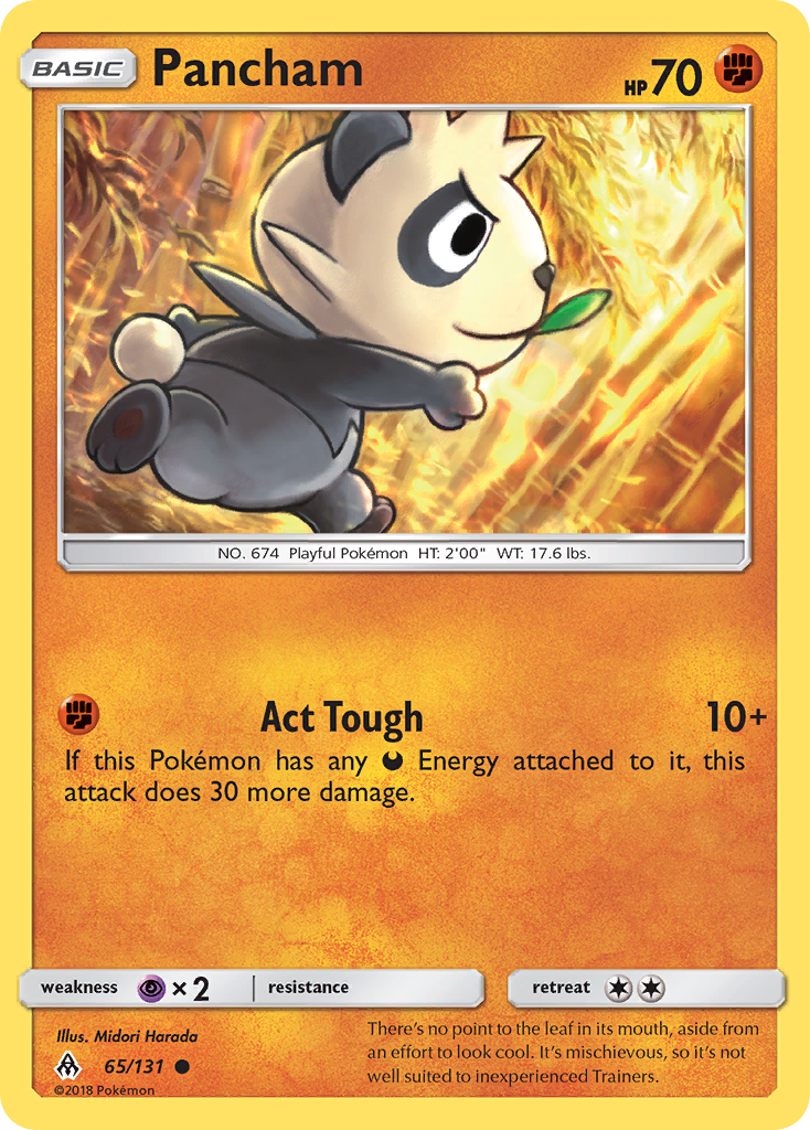 Pancham (65/131) [Sun & Moon: Forbidden Light] | Tabernacle Games