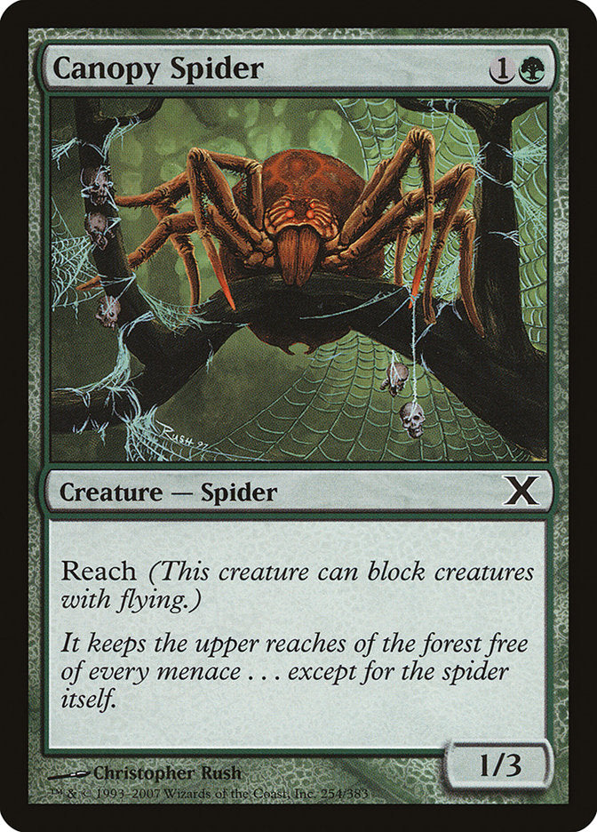 Canopy Spider [Tenth Edition] | Tabernacle Games