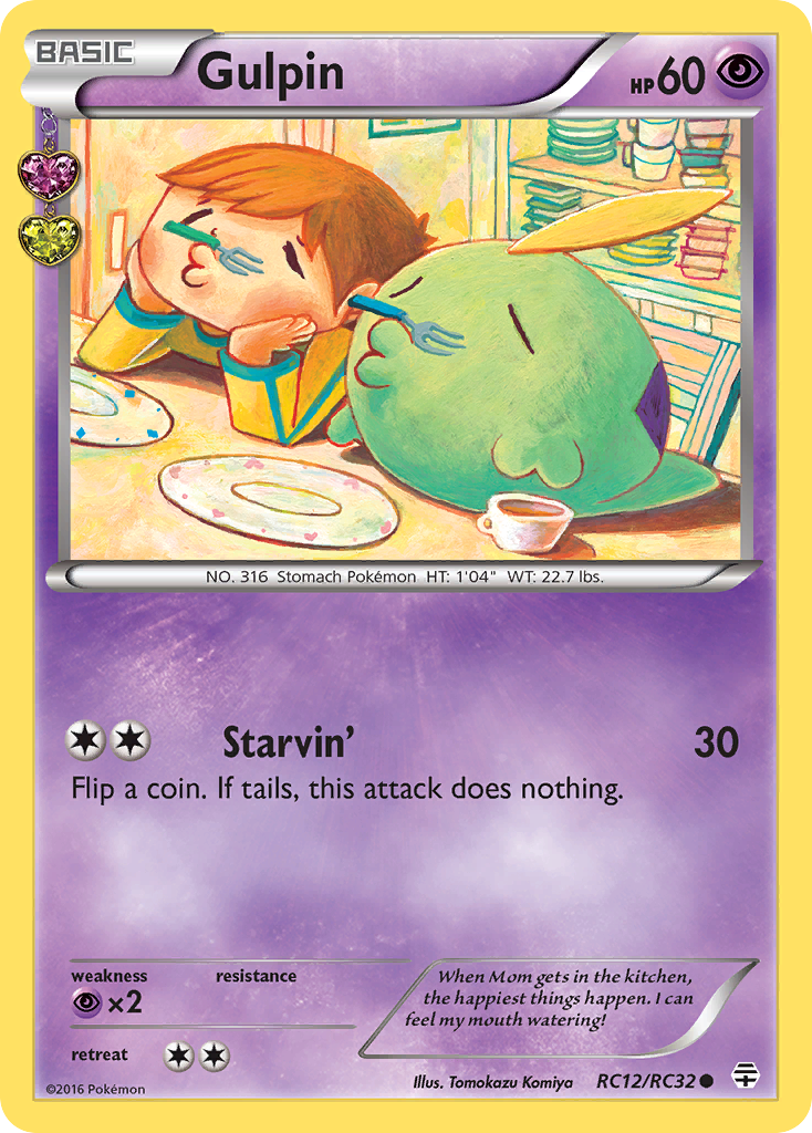 Gulpin (RC12/RC32) [XY: Generations] | Tabernacle Games