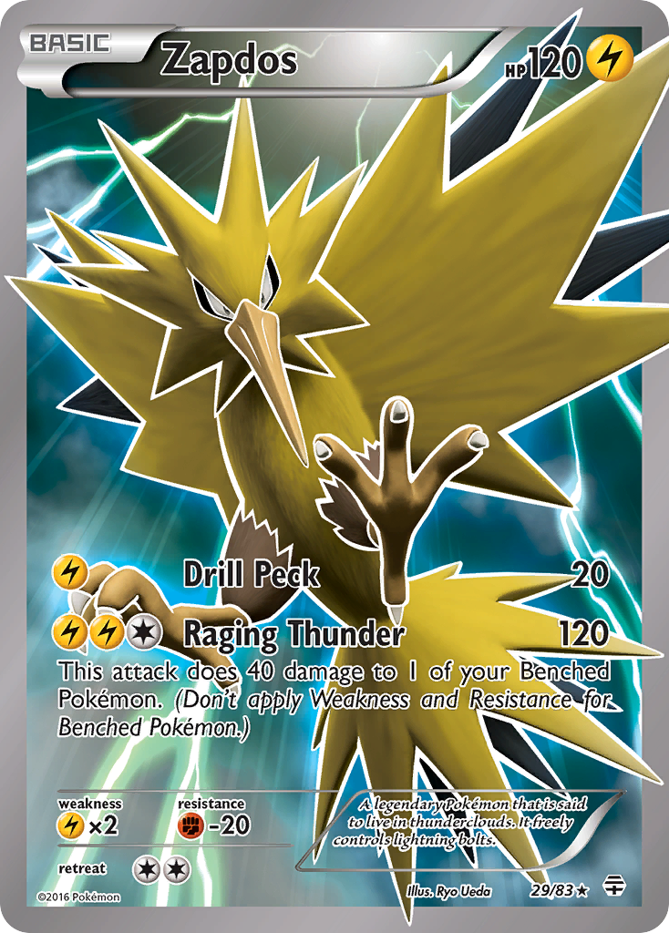 Zapdos (29/83) [XY: Generations] | Tabernacle Games