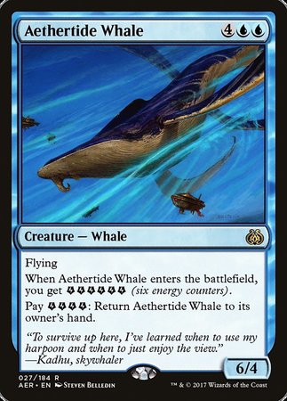 Aethertide Whale [Aether Revolt] | Tabernacle Games