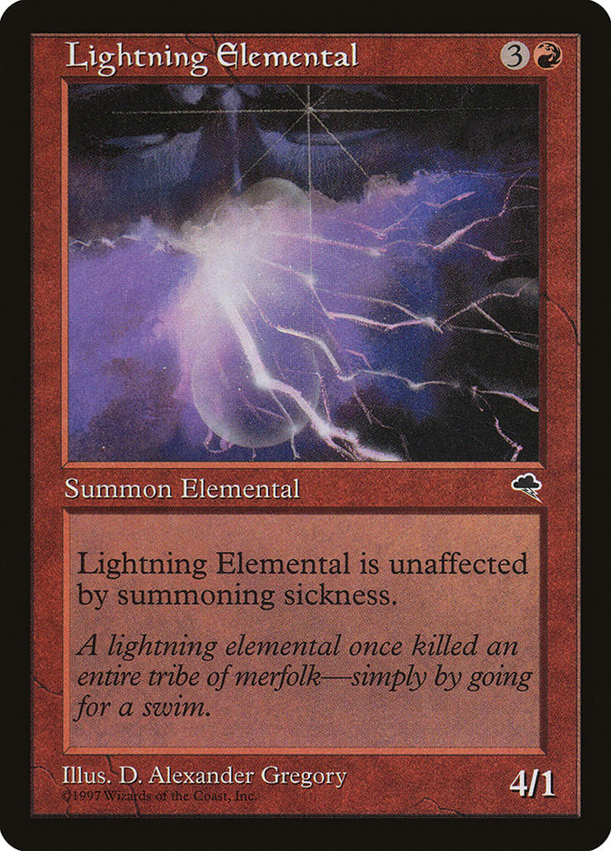 Lightning Elemental [Tempest] | Tabernacle Games