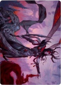 Drana, the Last Bloodchief Art Card [Zendikar Rising Art Series] | Tabernacle Games