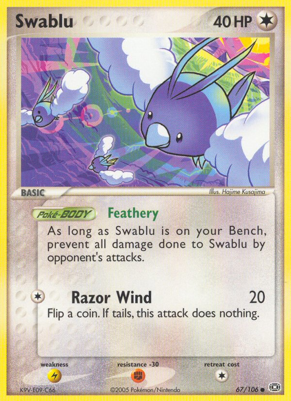 Swablu (67/106) [EX: Emerald] | Tabernacle Games