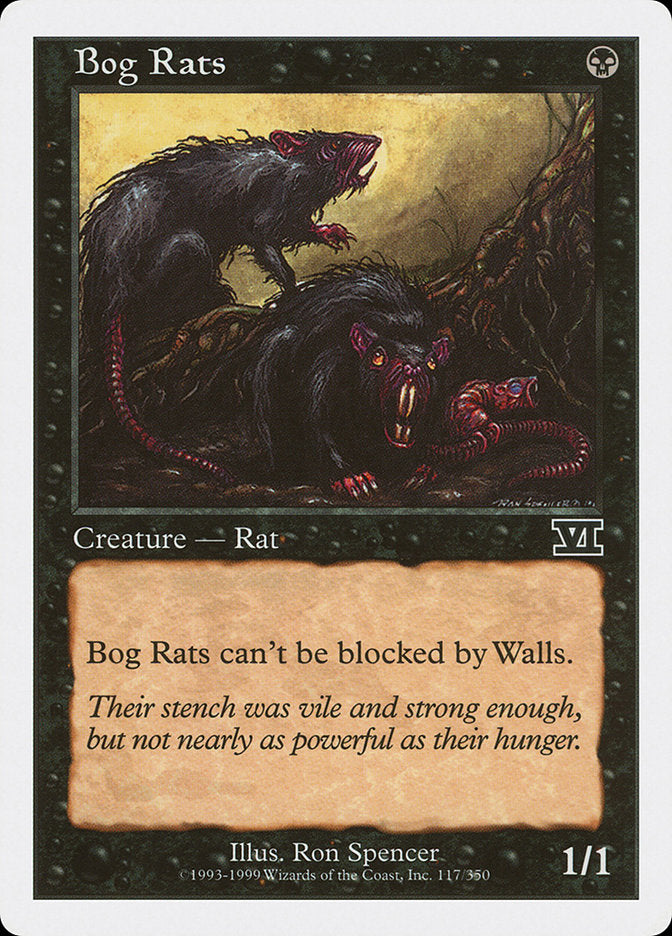 Bog Rats [Classic Sixth Edition] | Tabernacle Games