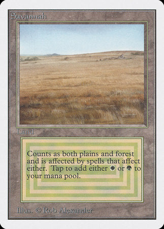 Savannah [Unlimited Edition] | Tabernacle Games
