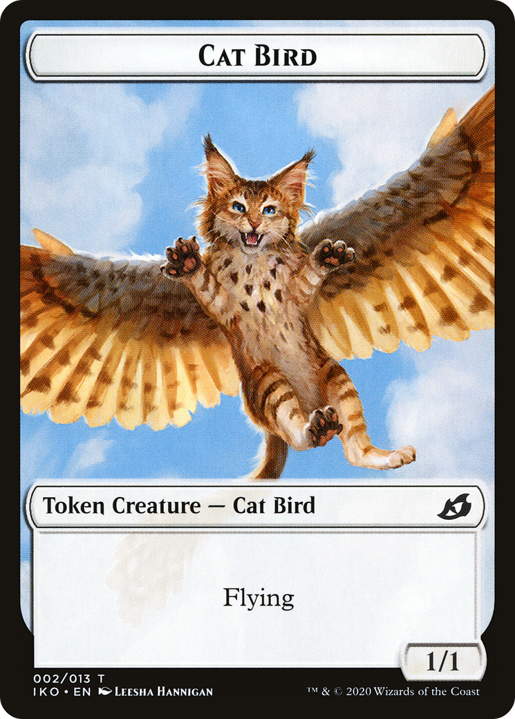 Cat Bird // Thopter Double-Sided Token [Starter Commander Decks] | Tabernacle Games