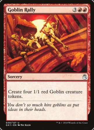 Goblin Rally [GRN Guild Kit] | Tabernacle Games