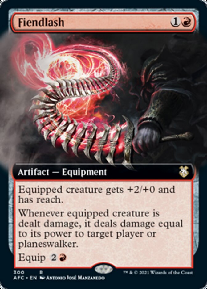 Fiendlash (Extended) [Dungeons & Dragons: Adventures in the Forgotten Realms Commander] | Tabernacle Games