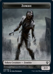Zombie // Horror Token [Commander 2021 Tokens] | Tabernacle Games