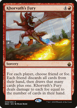 Khorvath's Fury [Battlebond] | Tabernacle Games