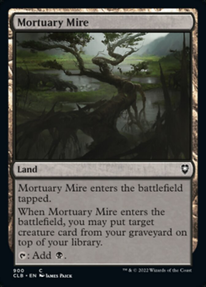 Mortuary Mire [Commander Legends: Battle for Baldur's Gate] | Tabernacle Games