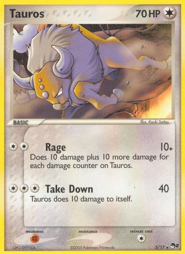 Tauros (5/17) [POP Series 2] | Tabernacle Games