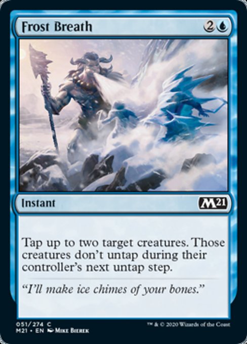 Frost Breath [Core Set 2021] | Tabernacle Games