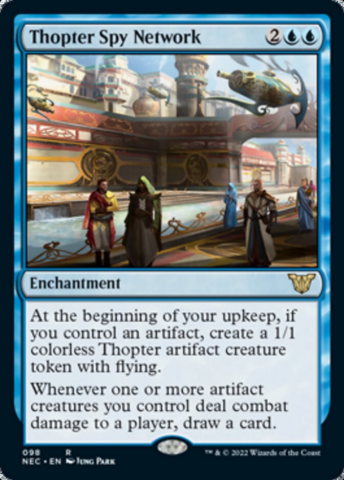 Thopter Spy Network [Kamigawa: Neon Dynasty Commander] | Tabernacle Games