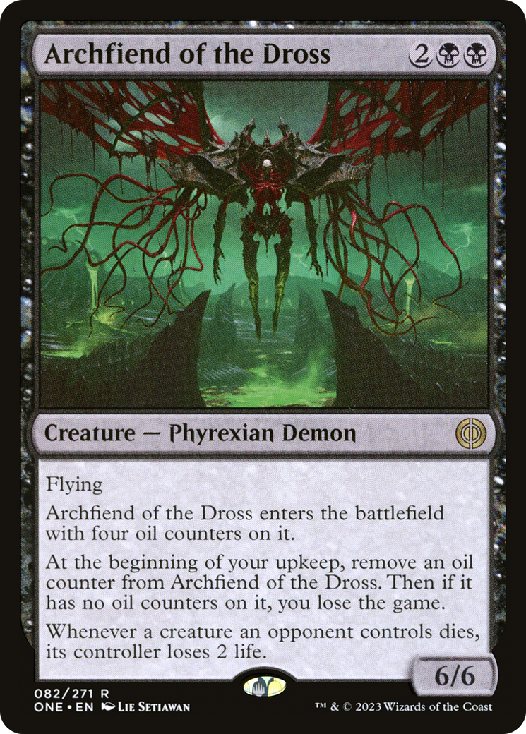 Archfiend of the Dross [Phyrexia: All Will Be One] | Tabernacle Games