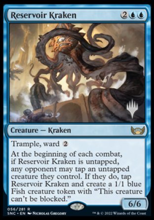 Reservoir Kraken (Promo Pack) [Streets of New Capenna Promos] | Tabernacle Games